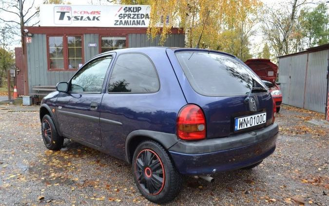 Opel Corsa cena 1700 przebieg: 184473, rok produkcji 2000 z Warszawa małe 46